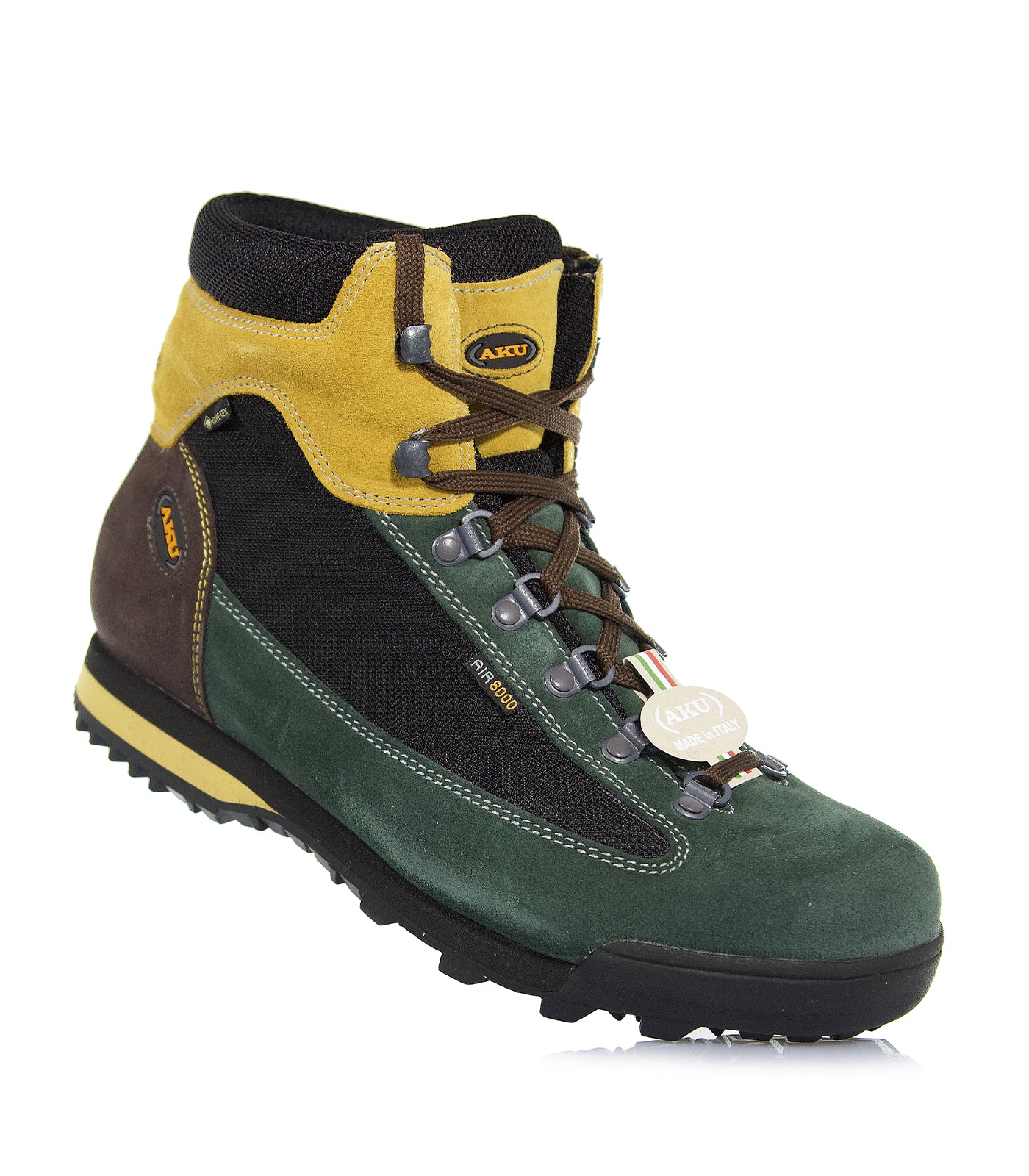 AKU Scarpa uomo Slope Original Gtx nera e verde 885 20