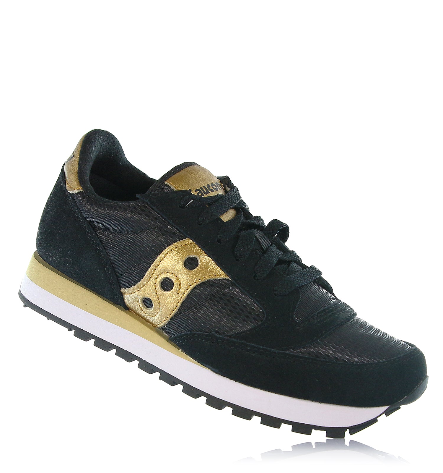 Saucony Jazz Donna Nere Saucony Oro Scarpa Saucony Jazz Bianco Oro